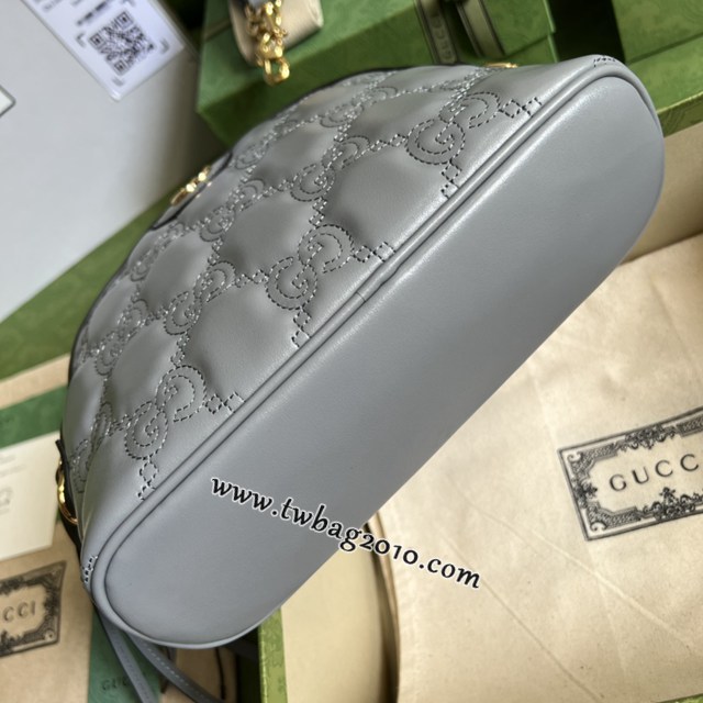 gucci專櫃新款鏈條斜挎女包 古馳原廠皮matelassé皮革單肩包 jcp1911